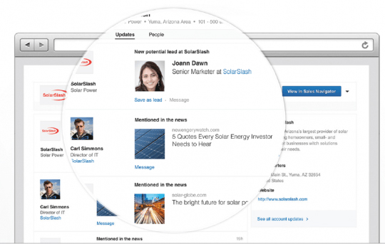 LinkedIn integra Sales Navigator al Microsoft Dynamics CRM