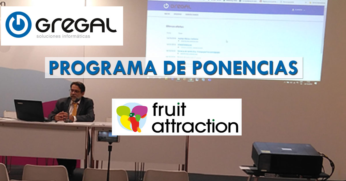 Gregal presenta su programa de ponencias para Fruit Attraction 2023